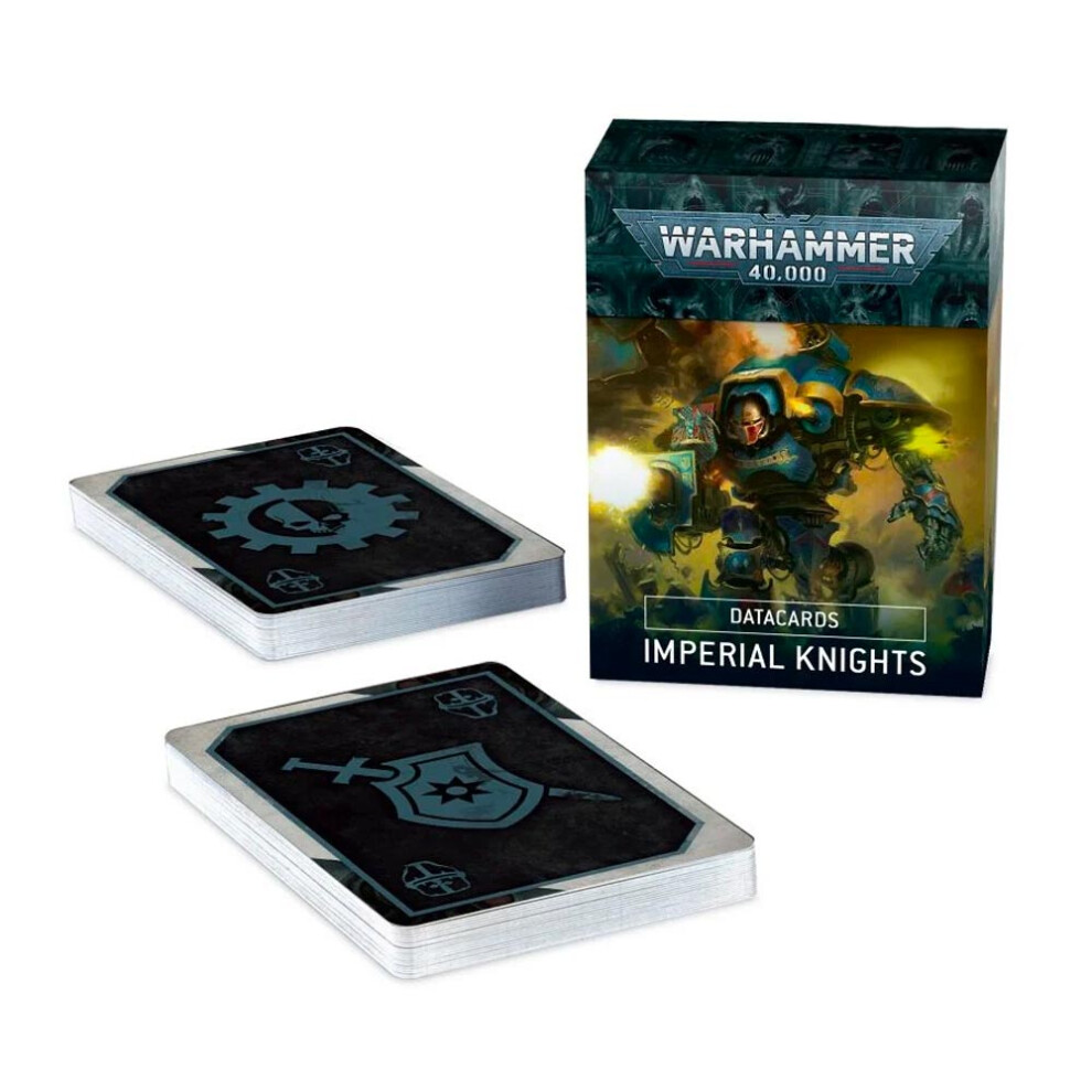 Warhammer Games Workshop 40K Datacards: Imperial Knights (English) 54-03 - Tabletop Miniatures Wargame