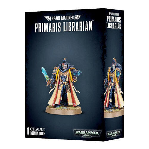 Warhammer Games Workshop Space Marines Primaris Librarian Warhammer 40k 48-63 - Tabletop Miniatures Wargame