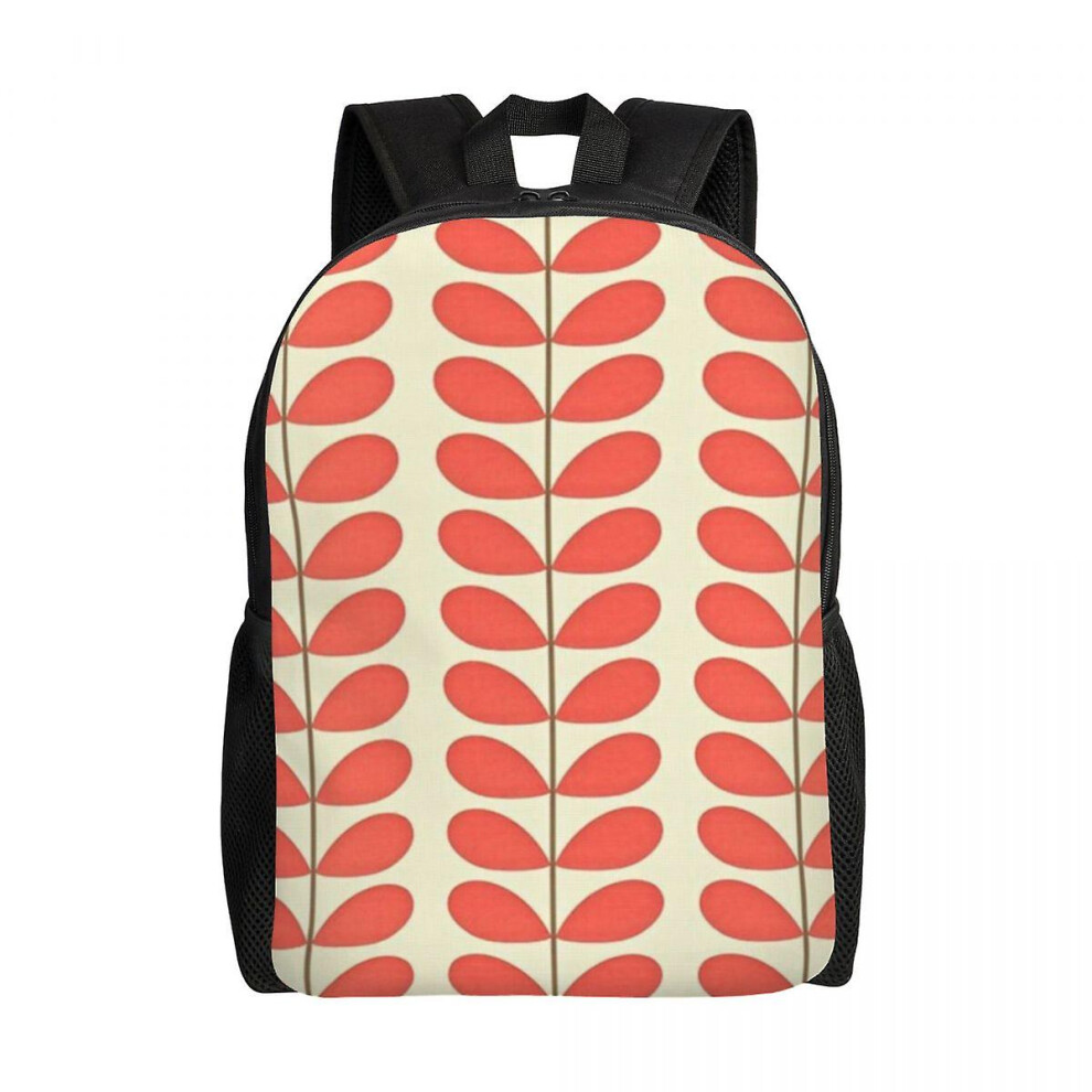(14) Personalized Orla Kiely Multi Stem Backpacks Women Men Basic Bookbag For School College Scandinavian Mid Century Modern Bags