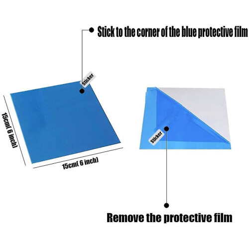18 Pcs Mirror Sheets Simple Modern Mirror Plastic Mirror Self-adhesive 2