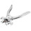 Locksmith Dismounting Pin Flip Key Vice Remover Flip Key Fixing Tool Folding Key Split Pin Folding 5