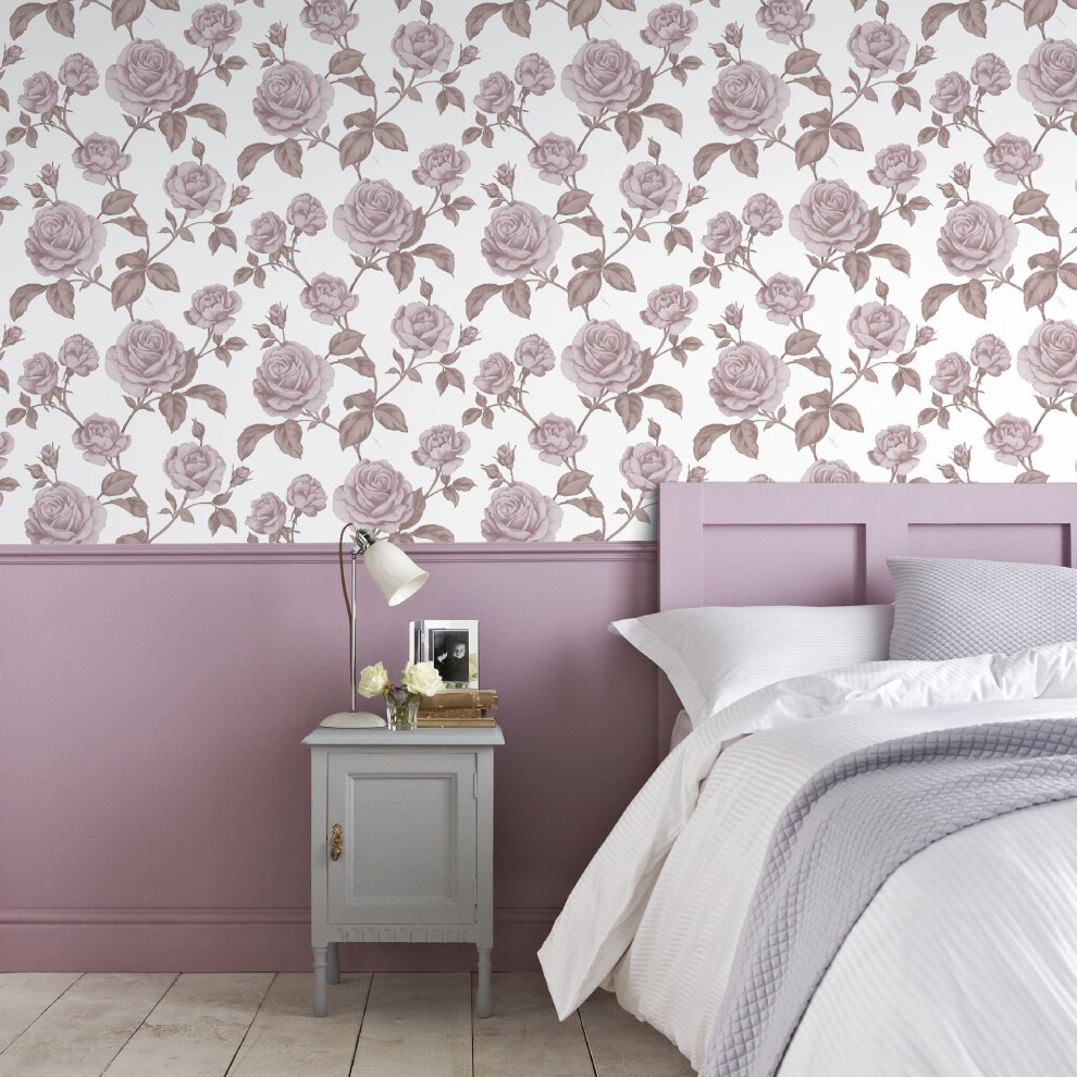 Boutique Countess Pink Wallpaper (WAS 23.99)