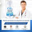 1tablet = 1l Disinfectant 100/200pcs Clo2 Chlorine Dioxide Effervescent 2