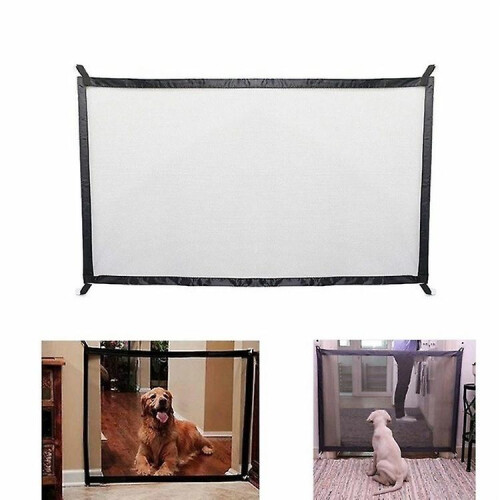 Foldable Dog Isolation Net, Guardrail Gate And Stair Guardrail, Large Size 180*72