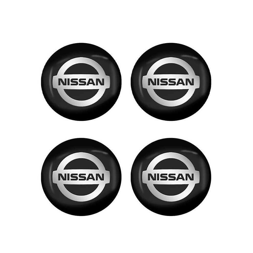 4Pcs Car Logo Wheel Center Hub Caps Sticker Decal For Nissan X Trail T32 T31 Qashqai J11 J10 Tiida Teana Navara Juke Car Styling 4814698449319