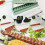 Manual Kabob Mould Skewers Kebab Maker Grill Kebab Press Outdoor Picnic Tool 3