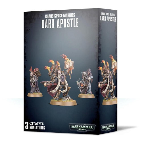 Warhammer Games Workshop Chaos Space Marines Dark Apostle Warhammer 40k 43-37