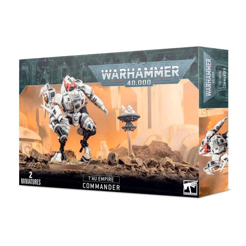 Warhammer Games Workshop Tau Empire Commander Warhammer 40k 56-22 - Tabletop Miniatures Wargame