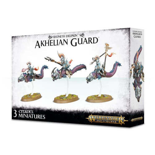 Warhammer Games Workshop Idoneth Deepkin: Akhelian Guard Warhammer AoS 87-34 - Tabletop Miniatures Wargame