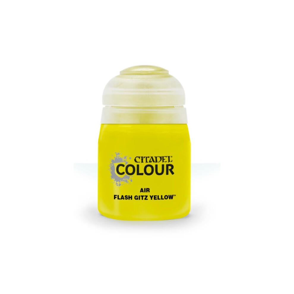 Games Workshop Citadel Air Paint: Flash Gitz 24Ml Warhammer 28-20 Yellow