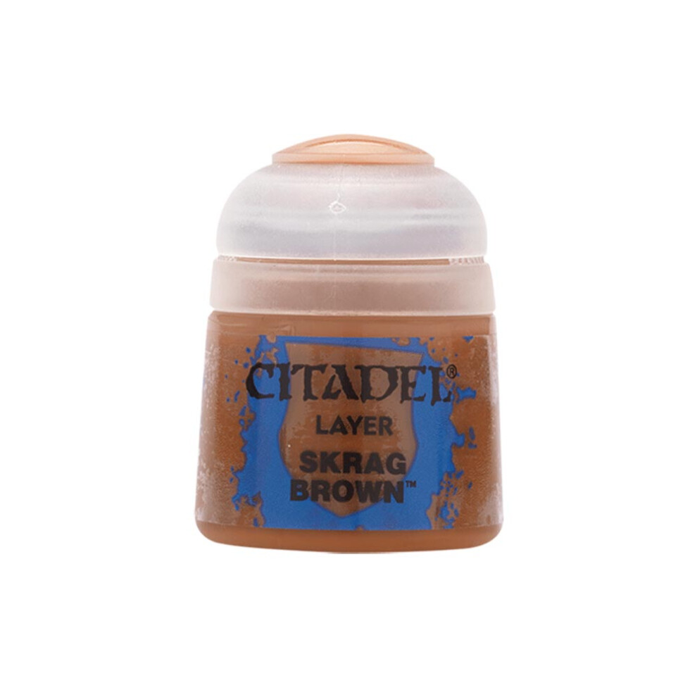 Games Workshop Citadel Layer Paint: Skrag Brown 12ml Warhammer 22-40