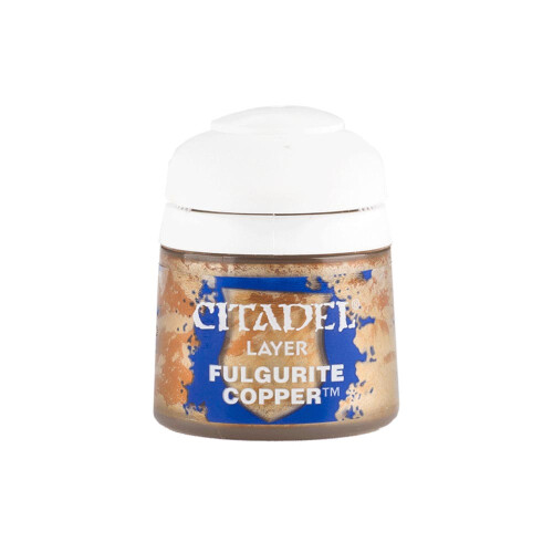 Games Workshop Games Workshop Citadel Layer Paint: Fulgurite Copper 12ml Warhammer 22-74