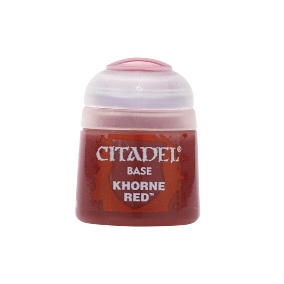 Games Workshop Citadel Base Paint: Khorne Red 12ml Warhammer 21-04