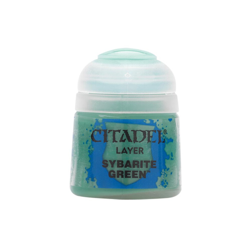 Games Workshop Citadel Layer Paint: Sybarite 12Ml Warhammer 22-22 Green