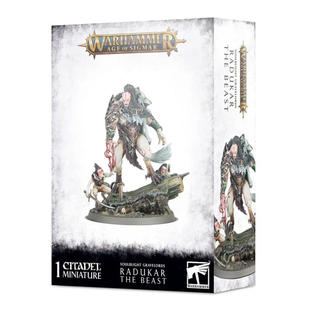 Warhammer Games Workshop Aos Soulblight Gravelords: Radukar The Beast 91-56 - Tabletop Miniatures Wargame