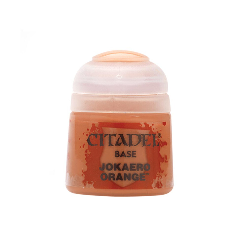 Games Workshop Citadel Base Paint: Jokaero Orange 12ml Warhammer 21-02