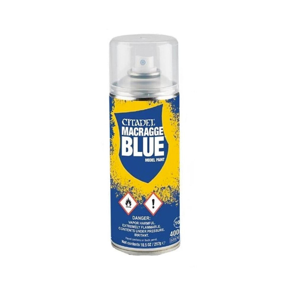 Games Workshop Citadel Spray Paint: Macragge Blue Warhammer 62-16