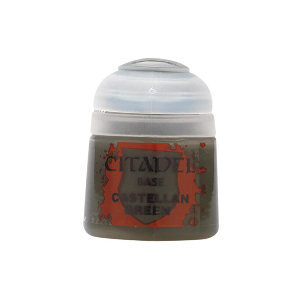 Games Workshop Citadel Base Paint: Castellan Green 12ml Warhammer 21-14