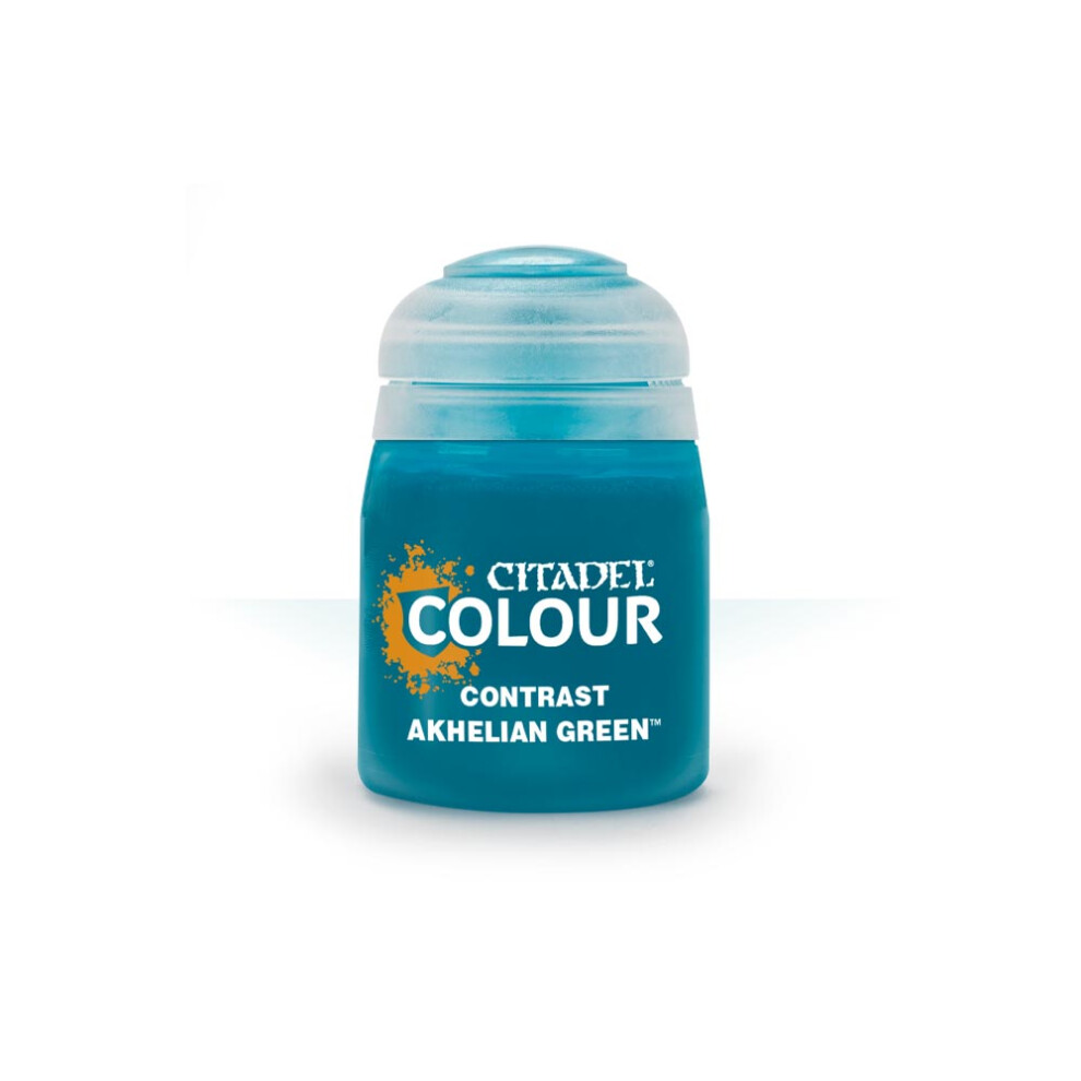 Games Workshop Citadel Contrast Paint: Akhelian Green 18Ml Warhammer 29-19
