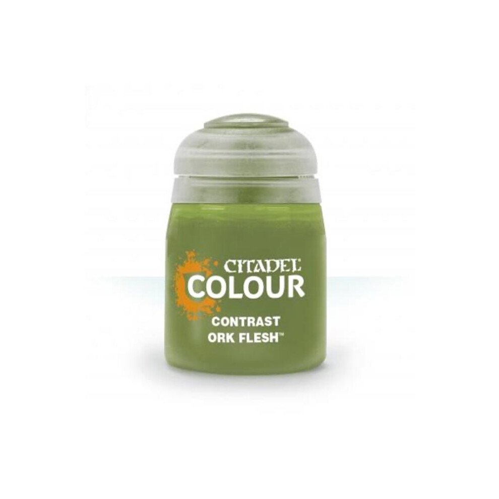 Games Workshop Citadel Contrast Paint: Ork Flesh 18Ml Warhammer 29-22