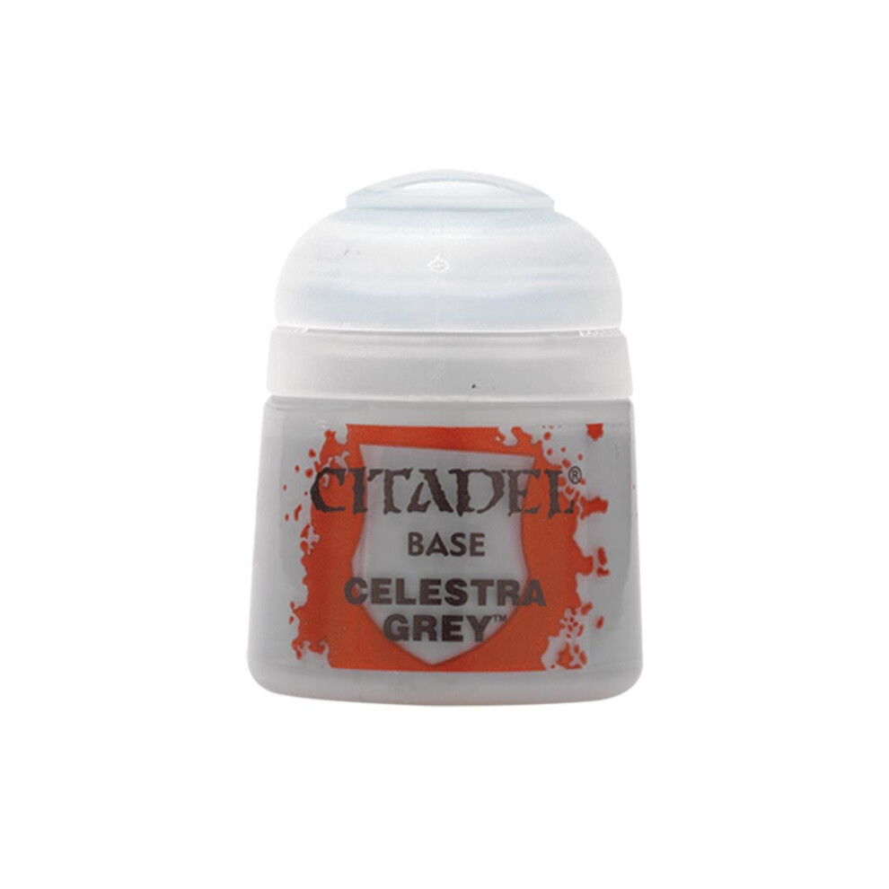Games Workshop Citadel Base Paint: Celestra Grey 12Ml Warhammer 21-26