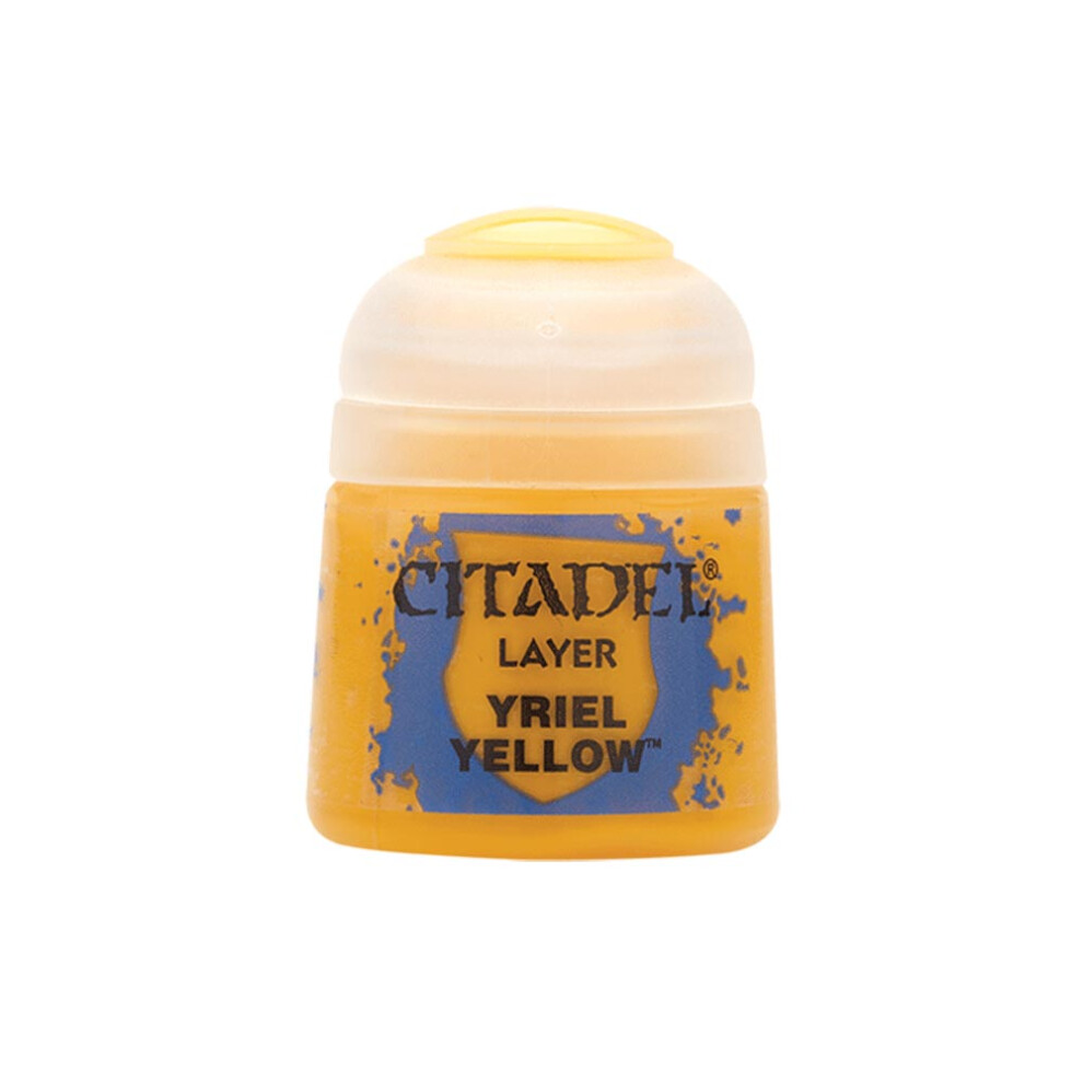 Games Workshop Citadel Layer Paint: Yriel Yellow 12ml Warhammer 22-01