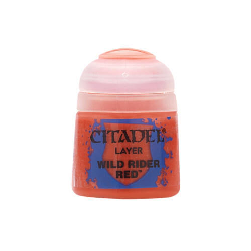Games Workshop Games Workshop Citadel Layer Paint: Wild Rider Red 12ml Warhammer 22-06
