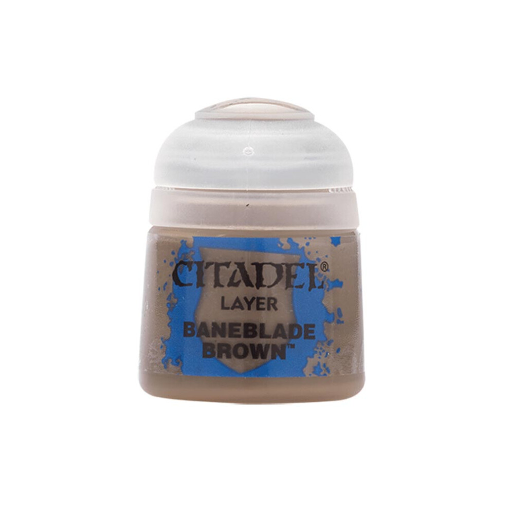 Games Workshop Citadel Layer Paint: Baneblade Brown 12ml Warhammer 22-48