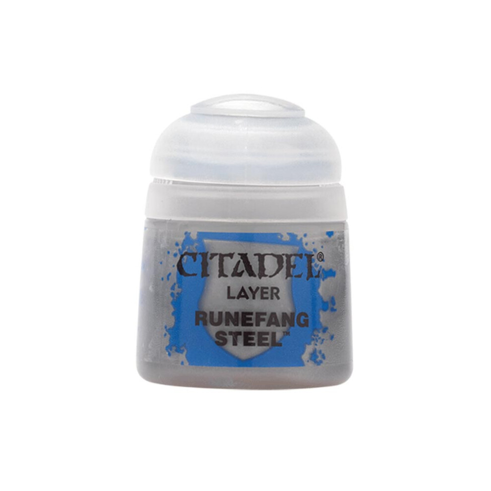 Games Workshop Citadel Layer Paint: Runefang Steel 12ml Warhammer 22-60