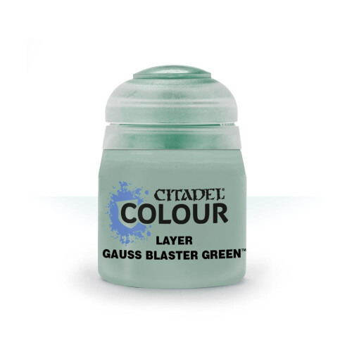 Games Workshop Games Workshop Citadel Layer Paint: Gauss Blaster Green 12ml 22-78