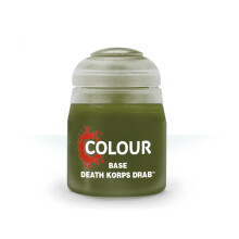 Games Workshop Citadel Base Paint: Death Korps Drab 12ml Warhammer 21-40