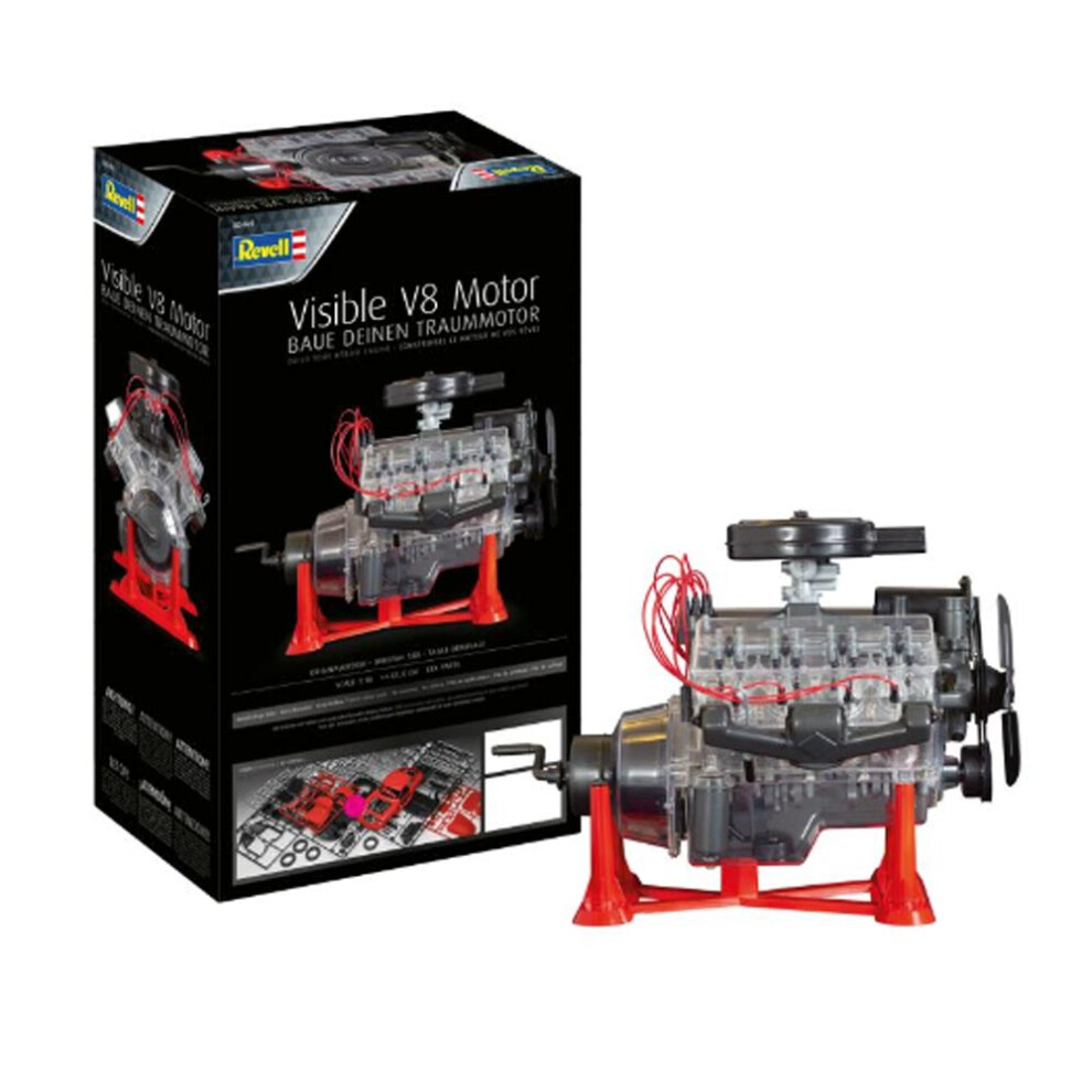 Revell 00460 Visible V8 Engine 1:4 Model Kit