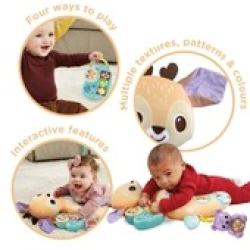 VTech VTech 4-in-1 Tummy Time Fawn Toy 2