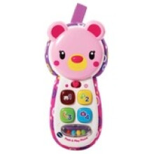 VTech Peek & Play Phone Pink