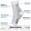 (S M) Neuropathy Compression Ankle Arch Support Socks Sports 2