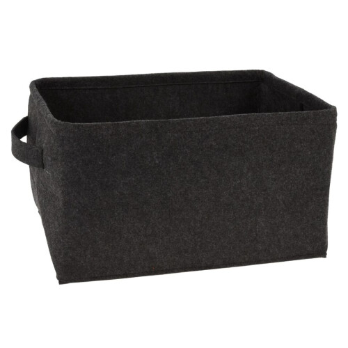URBN Living (1) 1/2 Large Felt Storage Basket Hamper Laundry Bag 2