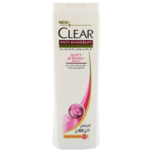 Clear Soft & Shiny Anti-Dandruff Control Nourishing & Hair Growth Shampoo, Hair Repair, 360ml