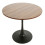 URBN Living (Oak) 80cm Modern Round Wooden Dining Dinner Side Table 1