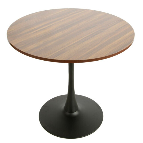 URBN Living (Oak) 80cm Modern Round Wooden Dining Dinner Side Table
