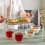 (Rectangular with Handles) 2.75/3L Glass Serving Tray Rectangular 6