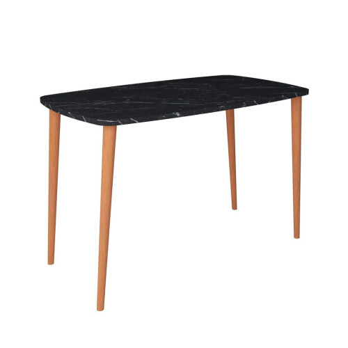 URBN Living (Black Marble) 105cm Modern Home Office, Study Computer Desk 2