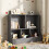 Living And Home (Grey) 2-Tier Open Style Toy and Book Storage Organizer 1
