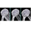 Handheld Large Panel Household Silicone Bathroom Nozzle Head 3