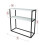 URBN Living (White) 90cm Console Table Free Standing With Metal Frame 5