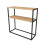 URBN Living (Pine) 90cm Console Table Free Standing With Metal Frame 3