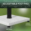 Outsunny Outsunny 12kg Garden Parasol Base w/ Adjustable Foot Concrete Umbrella Stand 9