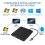 TG30N CD VCD Reader Burner Zebra-stripe Design Laptop Computer External DVD Drive 4