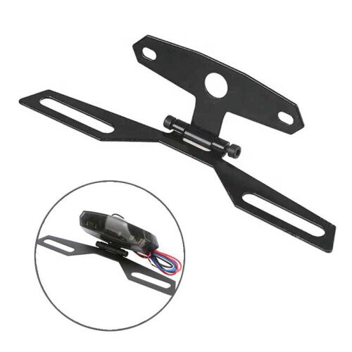 Motorcycle Folding Taillight Triangle Bracket 1
