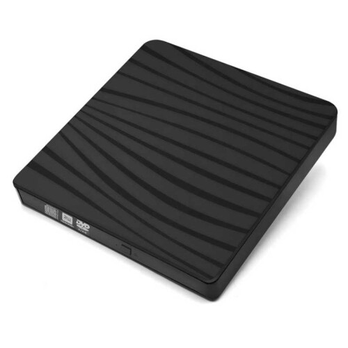 TG30N CD VCD Reader Burner Zebra-stripe Design Laptop Computer External DVD Drive 1