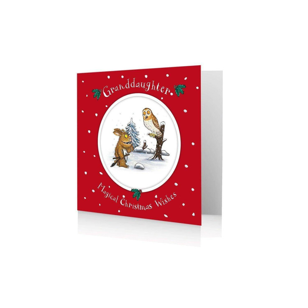 The Gruffalo's Child Granddaughter Christmas Card